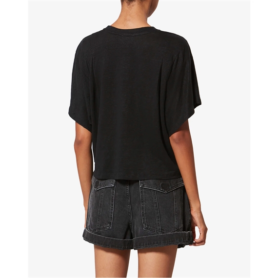 Isabel Marant Etoile KYANZAE T-shirt, Sort